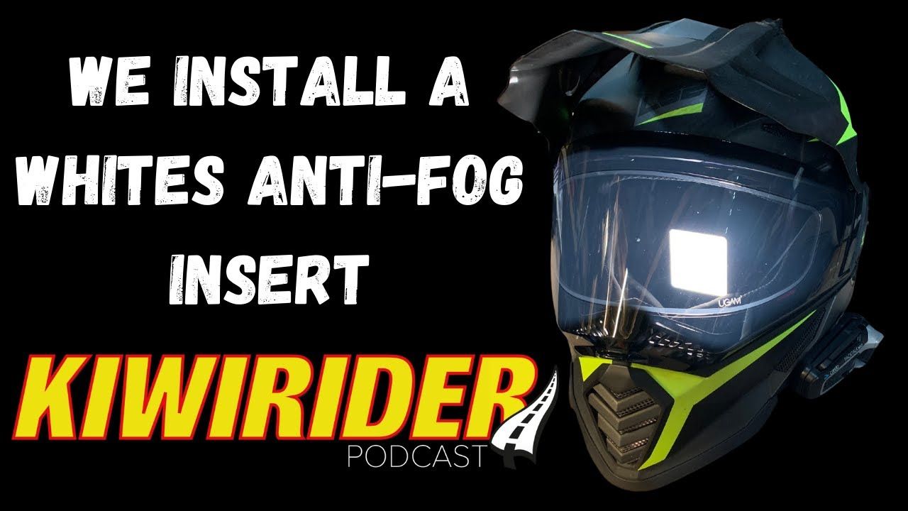 Whites Anti-Fog Insert (Video)