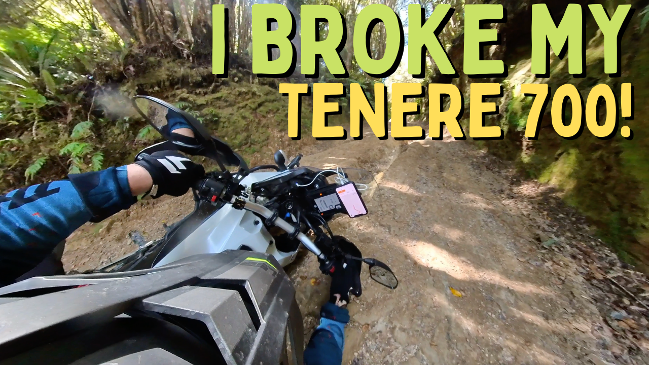 I broke my Tenere 700
