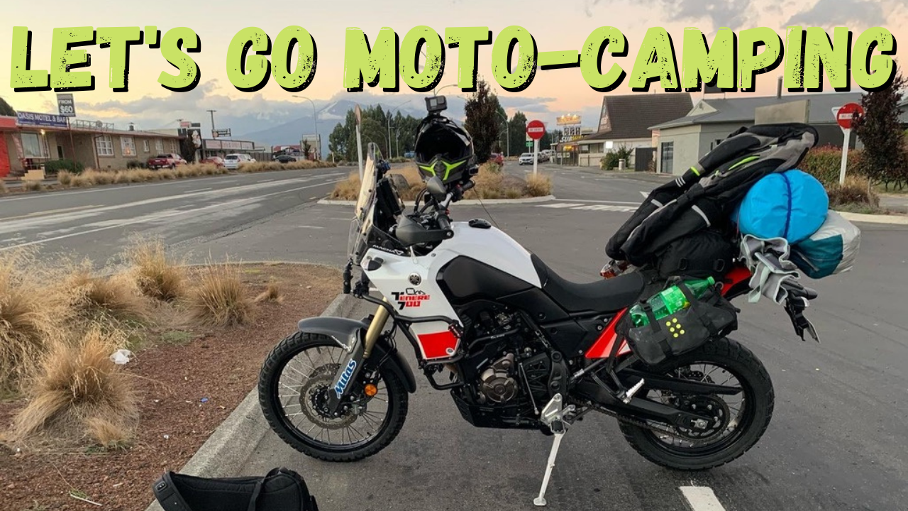 Moto-Camping on a Yamaha Tenere 700