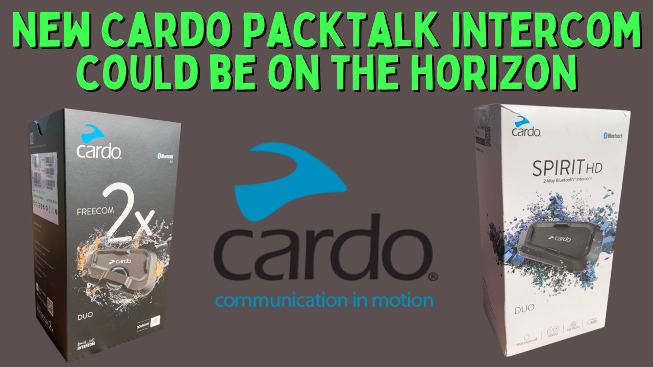 A new Cardo Packtalk unit could be on the horizon.