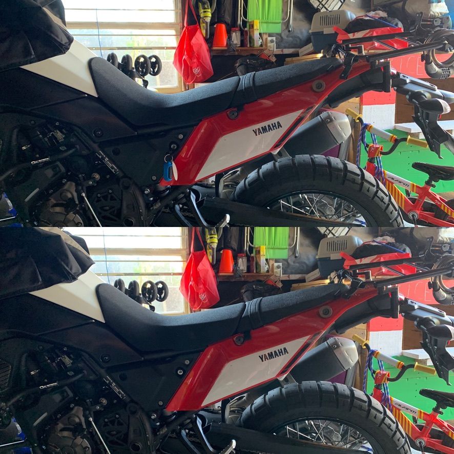 Tenere 700 sales low seat height
