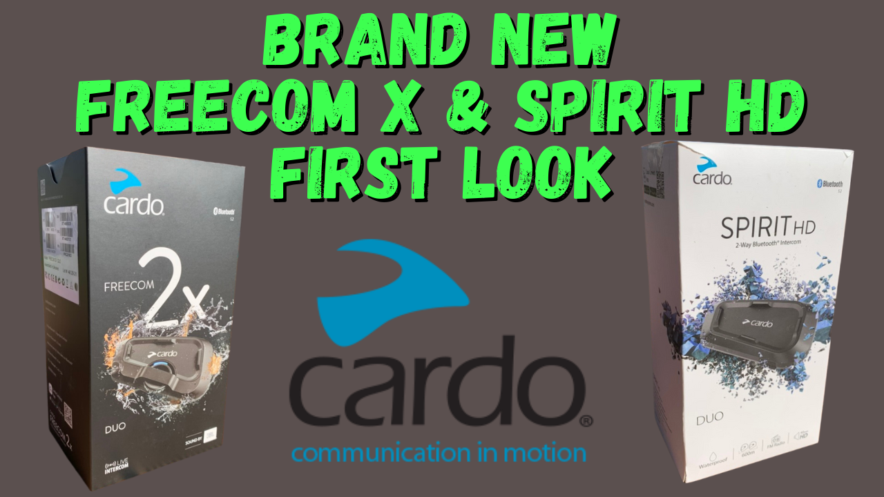 Cardo Spirit HD and Freecom X2 - First Look