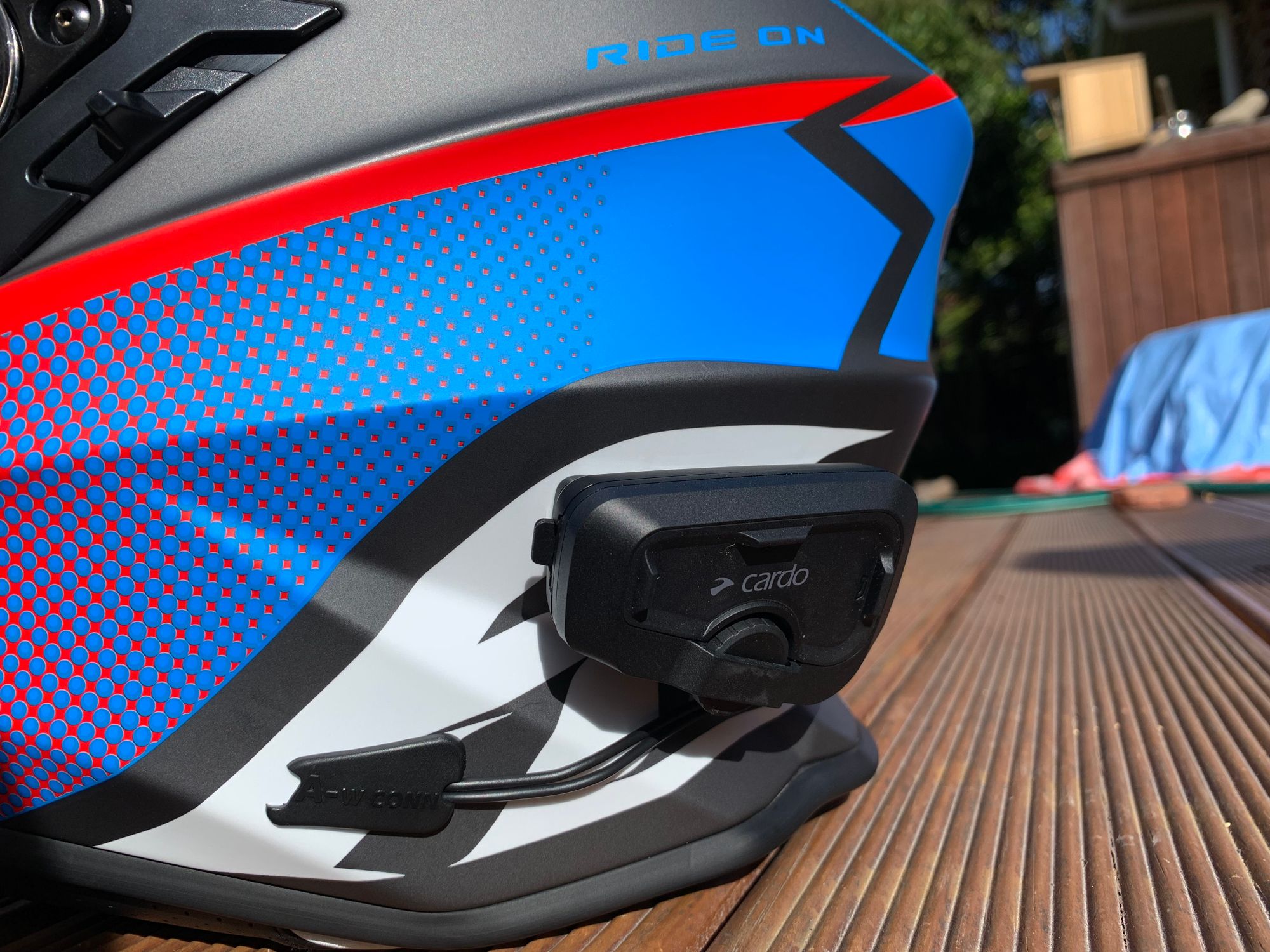 Casco Airoh On-off Commander Factor Antracite Opaco - Wild Road