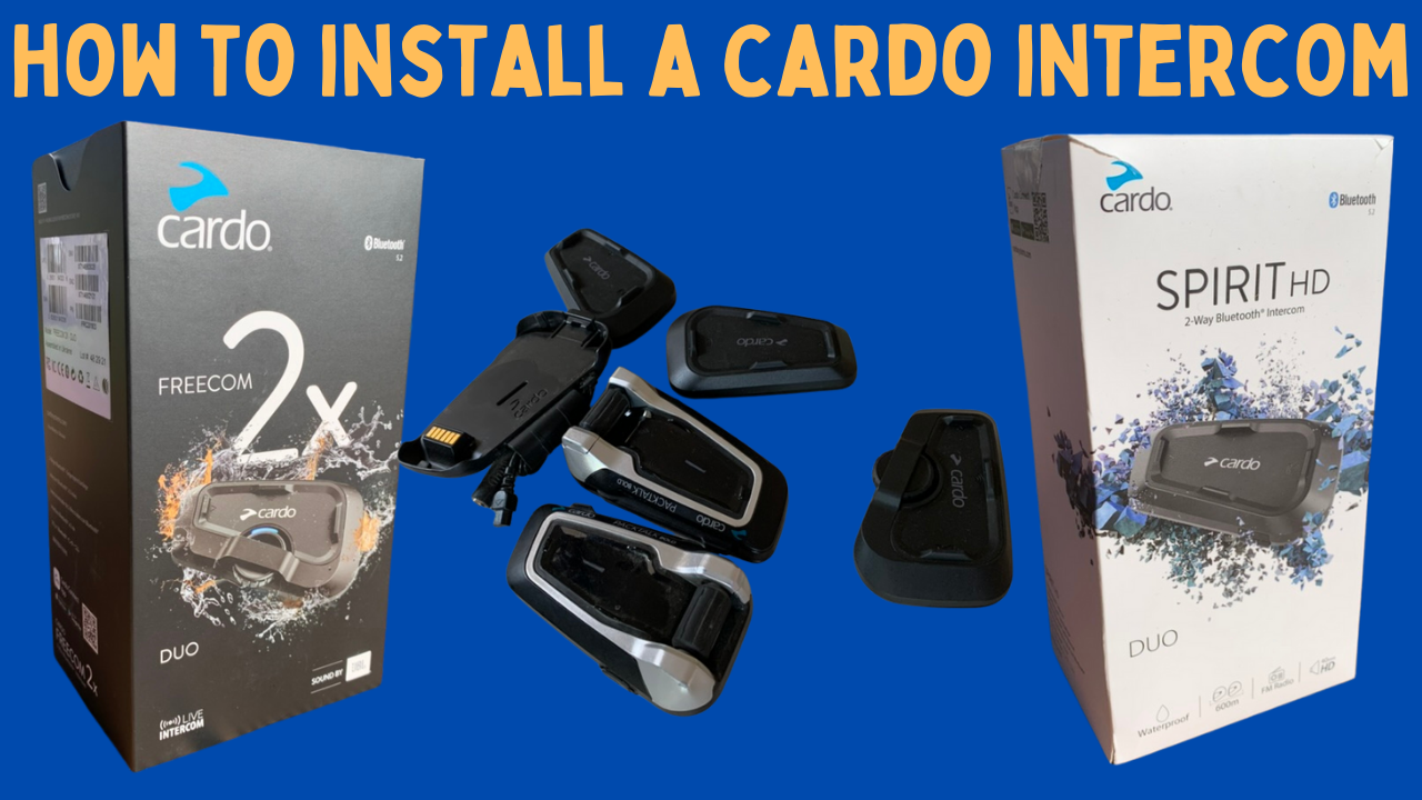 Cardo Spirit HD 2-Way Motorcycle Intercom