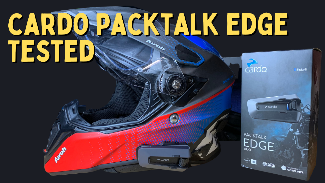 Cardo Packtalk Edge review  Flagship Bluetooth & mesh intercom