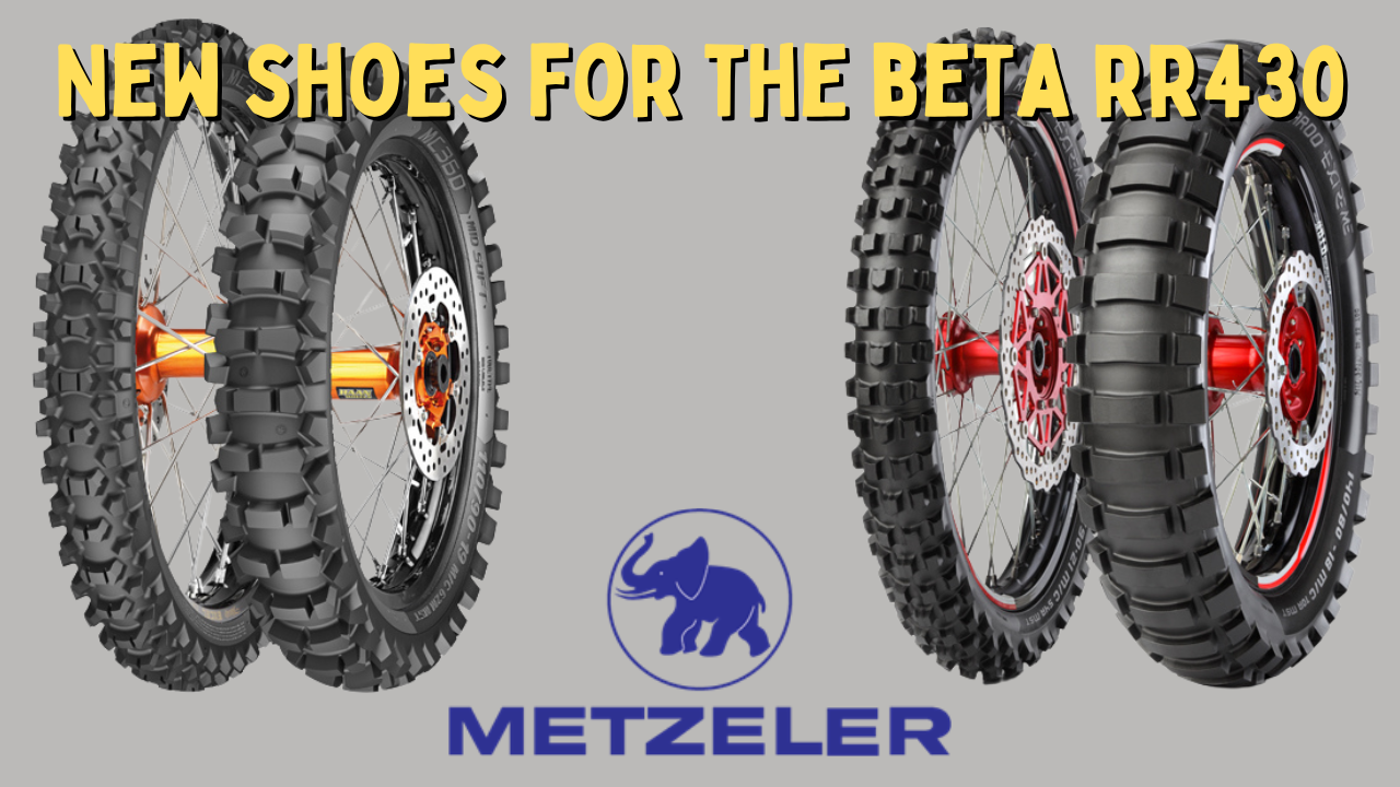 The Beta RR 430 gets new shoes
