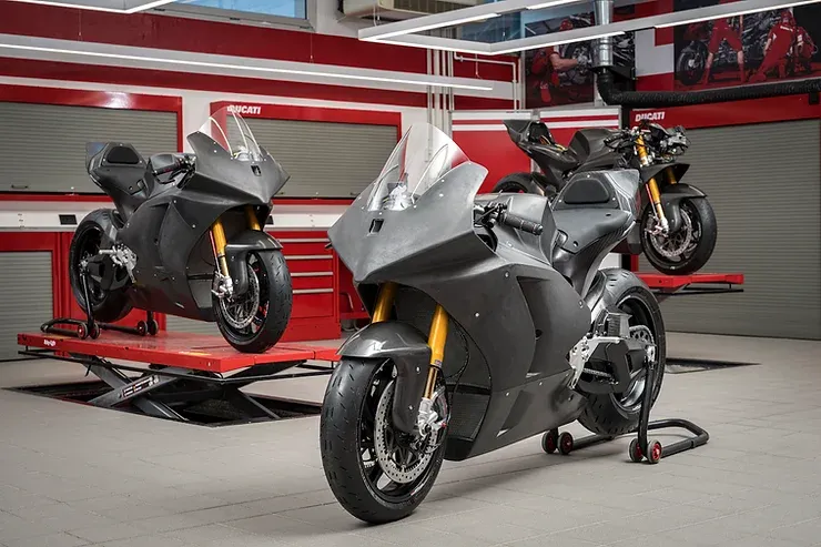 Ducati MotoE Bikes Enter Production
