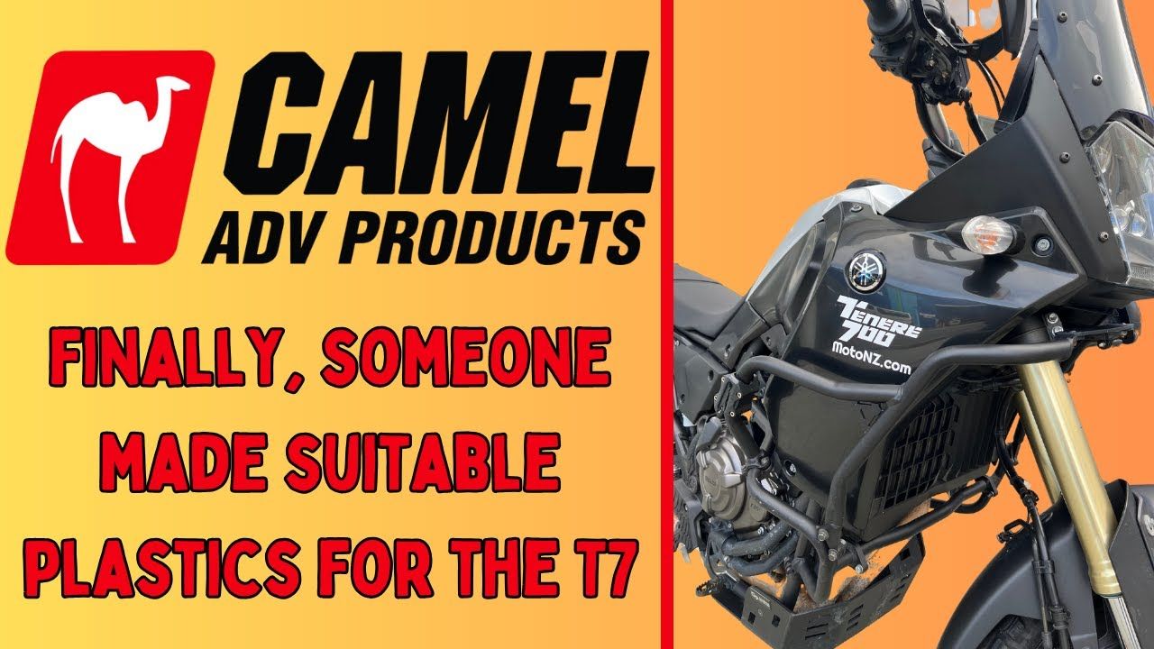 Camel ADV made replacement Tenere 700 Panels!