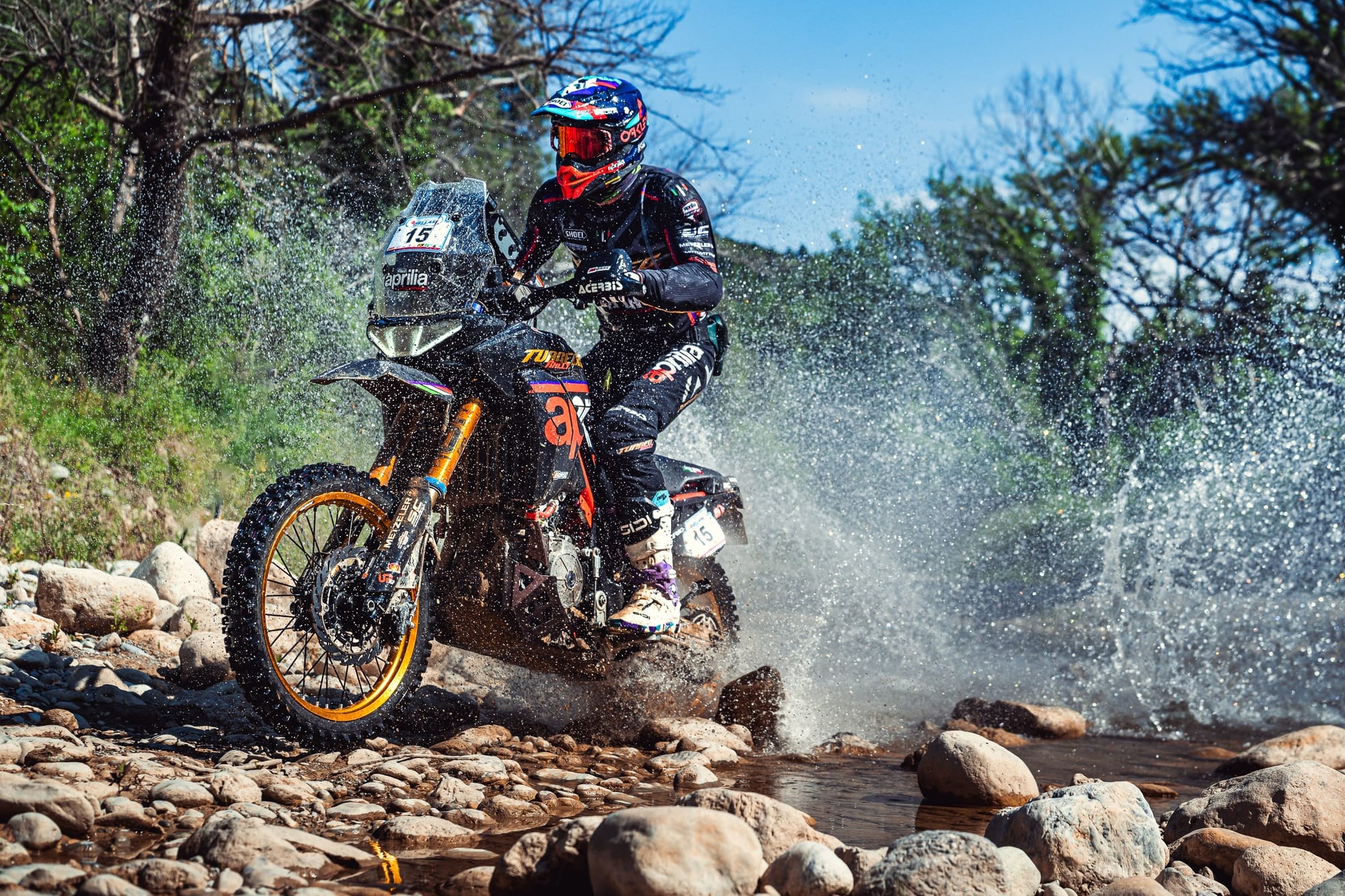 Cerutti Dominates Again as Aprilia Tuareg Rally Continues Winning Streak
